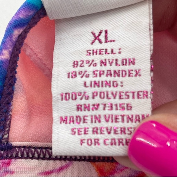 CANDIE'S Y2K Floral Drawstring 2 Piece String Twee Bikini Set Size XL - Picture 11 of 11